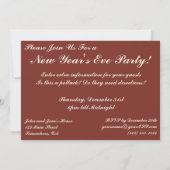 Hollywood Theme Fancy Partij met Ballonnen Kaart (Achterkant)