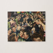 Hollywood Theme Fancy Partij met Ballonnen Legpuzzel (Horizontaal)