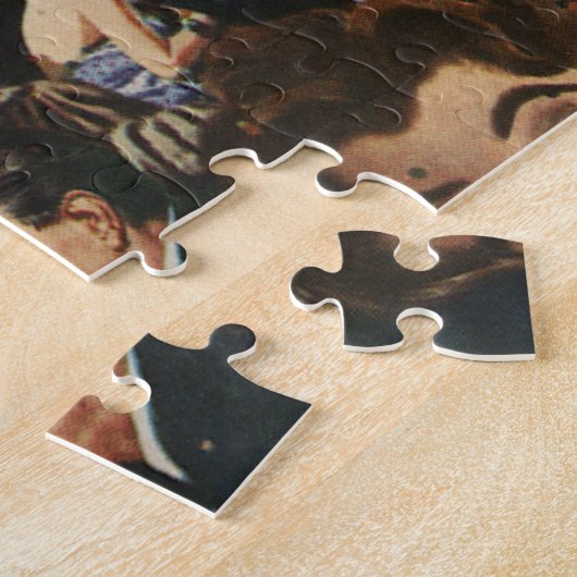 Hollywood Theme Fancy Partij met Ballonnen Legpuzzel (Zijkant)