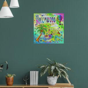 Hollywood tijdloze melodie Poster