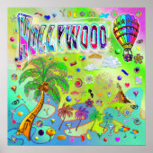 Hollywood tijdloze melodie Poster (Voorkant)