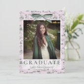 Hollywood Toile Coquette 5 Foto Aankondiging (Staand voorkant)