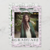 Hollywood Toile Coquette 5 Foto Aankondiging (Voorkant / Achterkant)