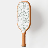 Hollywood Toile de Jouy Green Pickleball Paddle (Links)