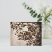 Hollywood Tower Hotel Feestdagenkaart (Staand voorkant)