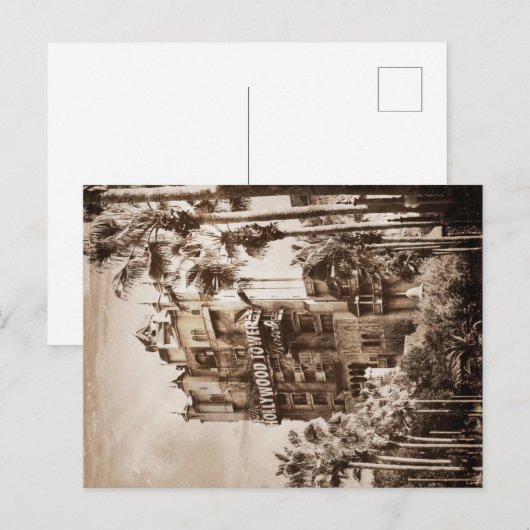 Hollywood Tower Hotel Feestdagenkaart (Voorkant / Achterkant)