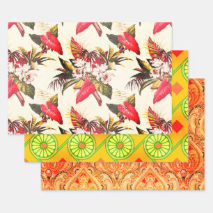 Hollywood Tropic, Bruxelles Abriot en Thebes Inpakpapier Vel