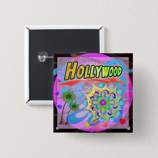 Hollywood True Progress Button (Voorkant /achterkant)