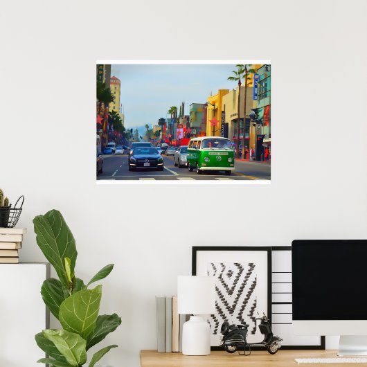 Hollywood Types Poster (Thuiskantoor)