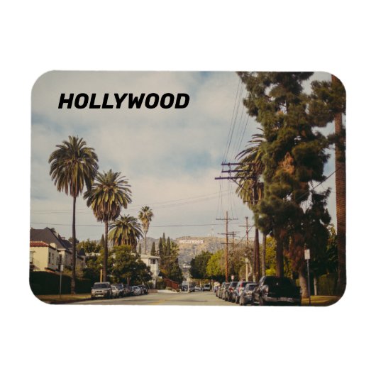 Hollywood USA Magneet (Horizontaal)
