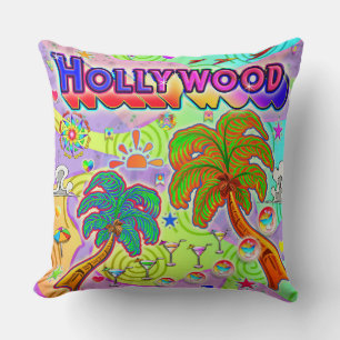 Hollywood Vacation Target Pillow Kussen