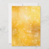 Hollywood Verjaardagsfeestuitnodigingen Kaart (Achterkant)