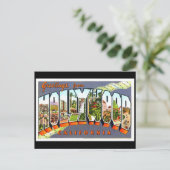 Hollywood Vintage Ansichtkaart Briefkaart (Staand voorkant)
