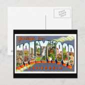 Hollywood Vintage Ansichtkaart Briefkaart (Voorkant / Achterkant)