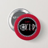 Hollywood VIP Birthday Button (Voorkant /achterkant)