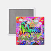 Hollywood Vista Express-magneet Magneet (Voorkant / Achterkant)