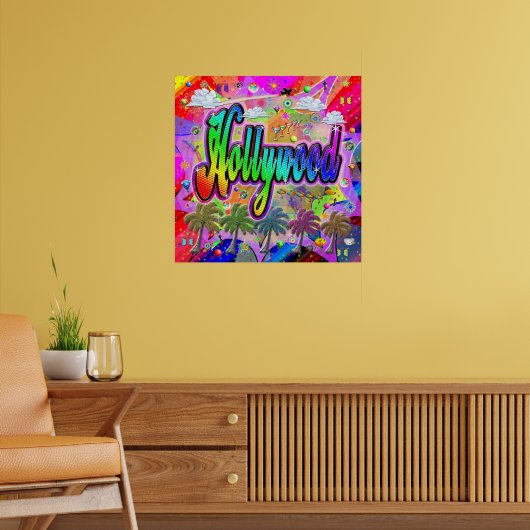 Hollywood Vista Express-Poster Poster (Woonkamer 2)