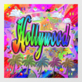 Hollywood Vista Express-vensterkoppeling Raamsticker (Vel)