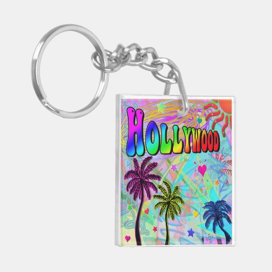 Hollywood Vivid Romance Sleutelhanger (Voorkant Links)