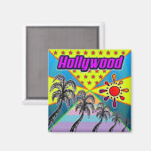 Hollywood Vrijheidsmagneet Magneet (Voorkant / Achterkant)
