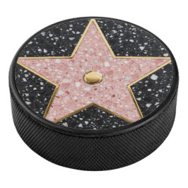 Hollywood Walk of Fame Square Onderzetter Hockey Puck