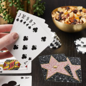 Hollywood Walk of Fame Square Onderzetter Pokerkaarten (Insitu)