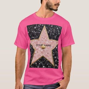 Hollywood Walk of Fame Square Onderzetter T-shirt