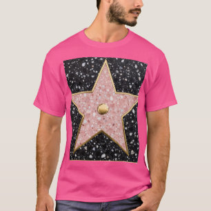 Hollywood Walk of Fame Square Onderzetter T-shirt