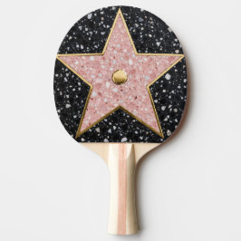 Hollywood Walk of Fame Square Onderzetter Tafeltennisbatje