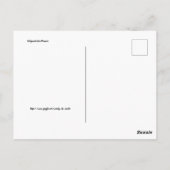 Hollywood Wax Museum Briefkaart (Achterkant)