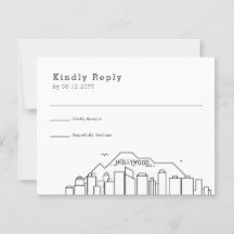 Hollywood Wedding | Stijlvolle Skyline RSVP