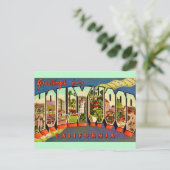 Hollywood Wenskaart   Briefkaart (Staand voorkant)