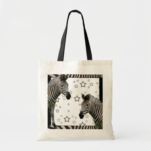 Hollywood Zebras Tote Bag (Voorkant)