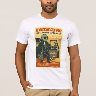 Hollywoodadvocaat Roswell Aliens 1950's Retro T-shirt