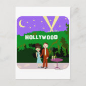 HollywoodRomance Briefkaart (Voorkant)