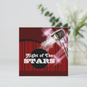 Hollywoodthema "elke leeftijd" PERSONALIZE Kaart (Staand voorkant)