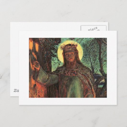 Holman Hunt licht van de wereld Briefkaart (Voorkant / Achterkant)