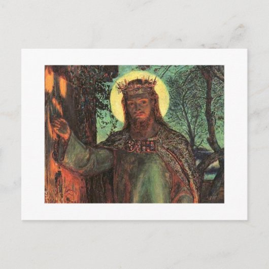 Holman Hunt licht van de wereld Briefkaart (Voorkant)