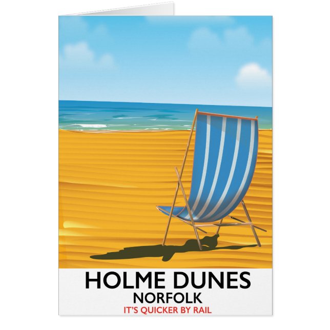 Holme Dunes Norfolk reisposter (Voorkant)
