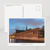 Holmens Church Kopenhagen Denemarken Briefkaart (Voorkant / Achterkant)