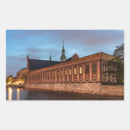 Holmens Church Kopenhagen Denemarken Rechthoekige Sticker