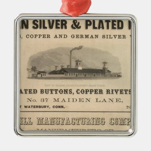 Holmes, Booth en Haydens Metalen Ornament (Voorkant)