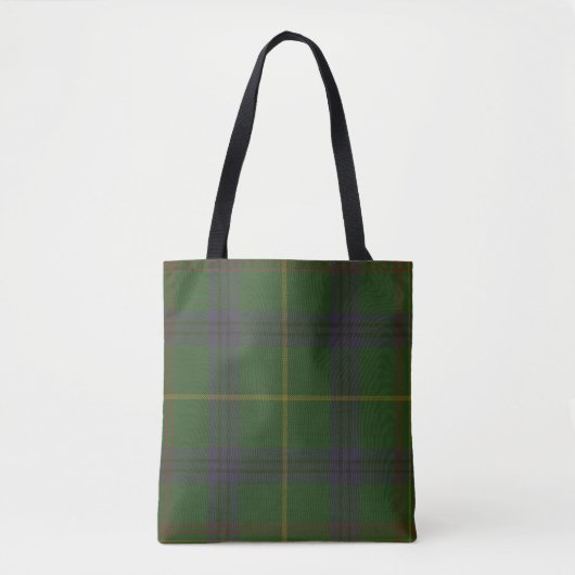 Holmes Clan Tartan Tote Bag (Voorkant)