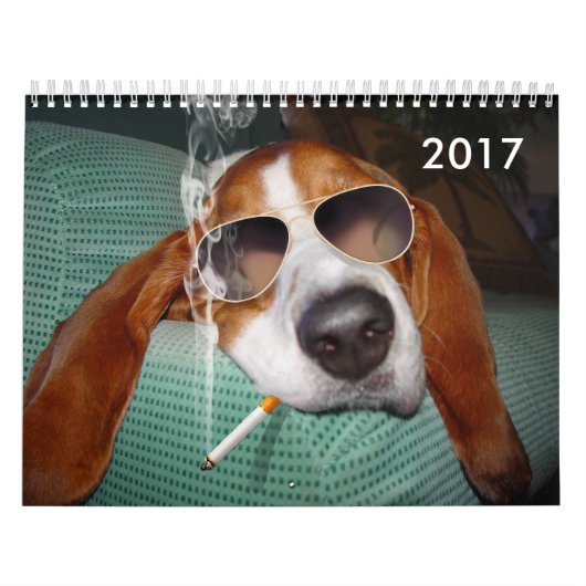 Holmes, dat 'Bad Boy Basset' is terug! Kalender (Hoes)