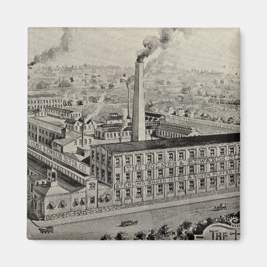 Holmes & Edwards Silver Co Magneet (Voorkant)