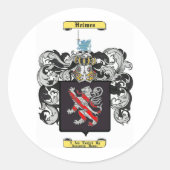 Holmes (Engeland) Ronde Sticker (Voorkant)