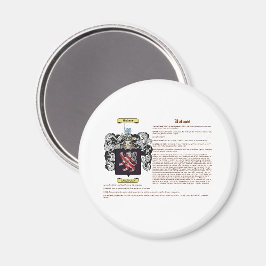 Holmes (engels(betekenis)) magneet (Voorkant / Achterkant)