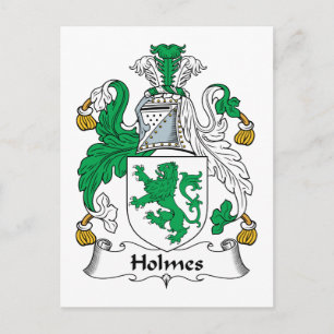 Holmes Family Crest Briefkaart