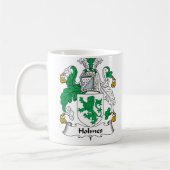 Holmes Family Crest Koffiemok (Links)