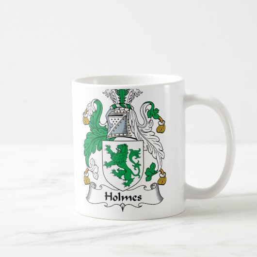 Holmes Family Crest Koffiemok (Rechts)